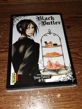 Black Butler Vol. 2 Manga in French by Yano Toboso (Shonen Jump / Viz Media)